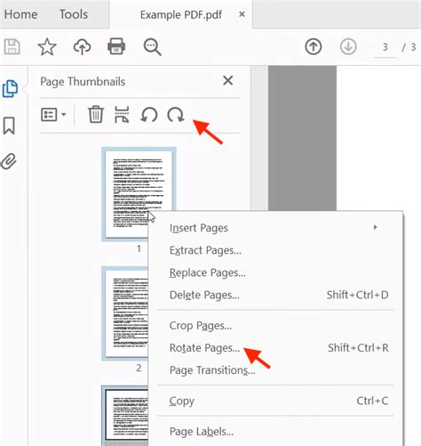how to rotate pdf file in adobe acrobat|How to Rotate Pages in a PDF Document Using Adobe Acrobat.